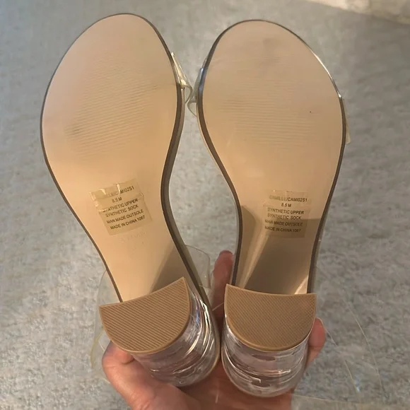 STEVE MADDEN clear heels - Picture 3 of 4